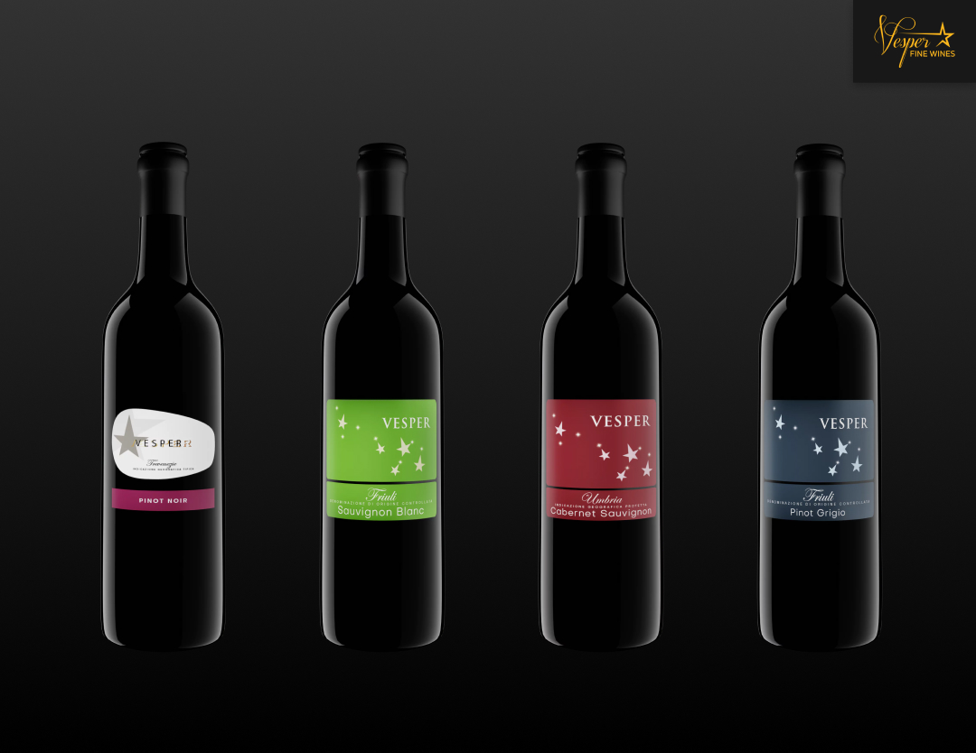 Vesper 3D Wine bottle models Vesper 3D Wine bottle models