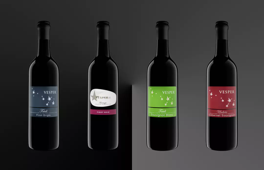 Vesper 3D Wine bottle models Vesper 3D Wine bottle models